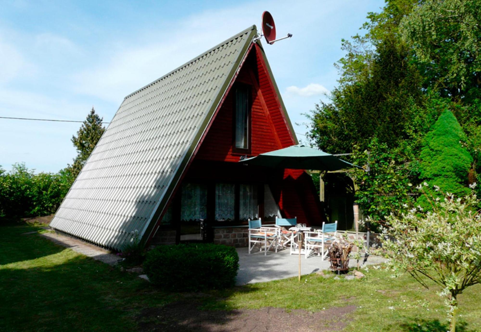 Ferienhaus Am See Perlin Esterno foto